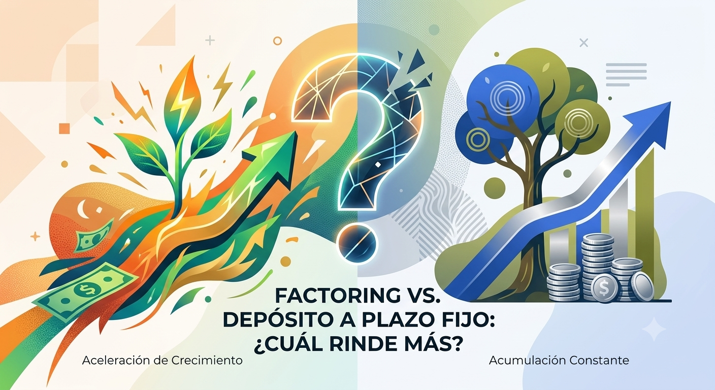 Factoring vs. Depósito a Plazo Fijo: ¿Cuál Rinde Más?