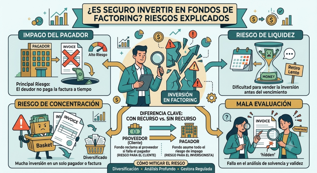 ¿Es Seguro Invertir en Fondos de Factoring? Riesgos Explicados