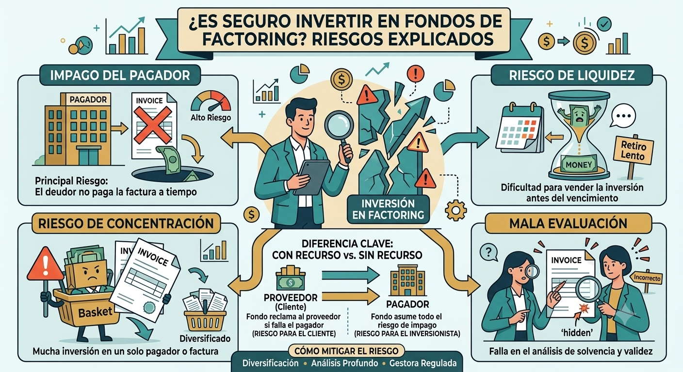 ¿Es Seguro Invertir en Fondos de Factoring? Riesgos Explicados