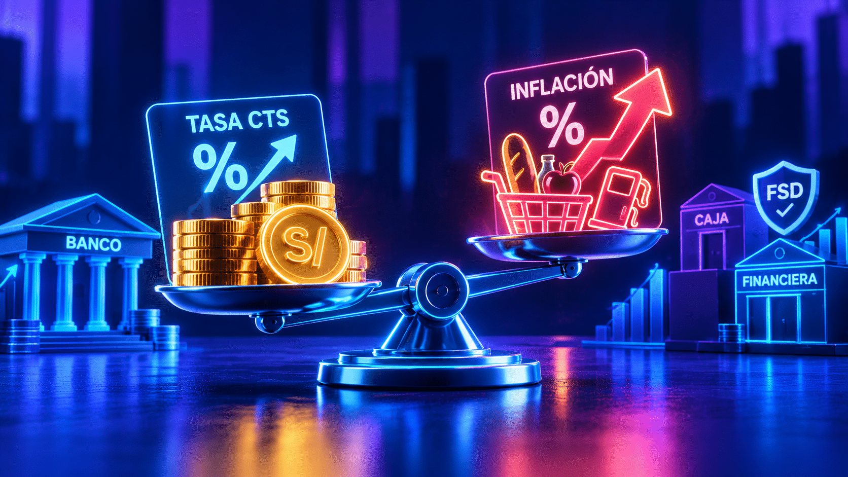 ¿Cuánto rinde tu CTS en el banco? Tasas 2026 frente a la inflación y otras alternativas